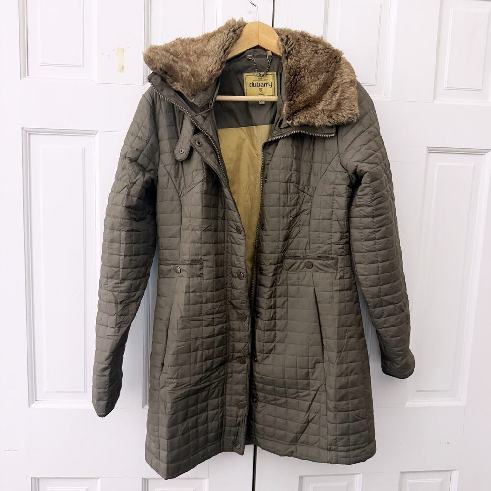 Dubarry Abbey Quilted Jacket (Size UK 10/US 6)